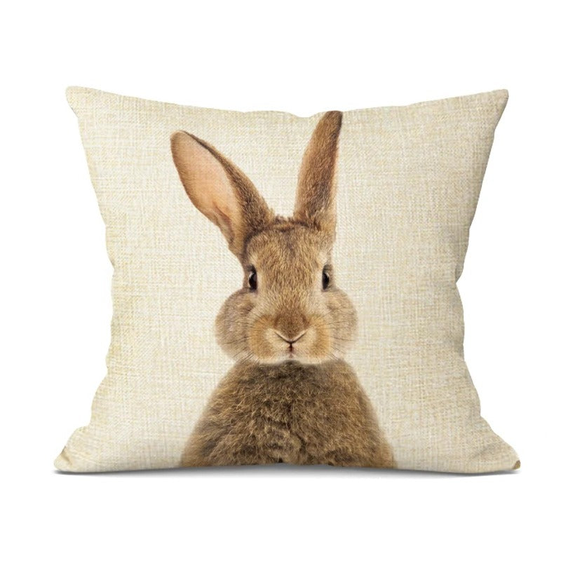 Schattige Dieren Kussenhoes – Speels en Stijlvol Accessoire voor Elk Interieur