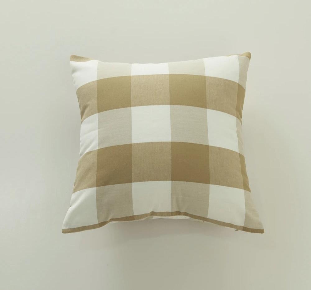 Stijlvolle MarbreLuxe Kussenhoes - Moderne Streep Kussenhoes voor Elegante Interieurs