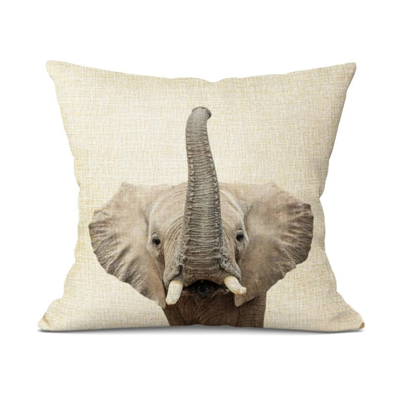 Schattige Dieren Kussenhoes – Speels en Stijlvol Accessoire voor Elk Interieur