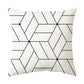 Stijlvolle Geometrische Kussenhoes - voor een Modern Interieur