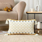 Bohemian SatinCiel Kussenhoes - Luxe Kussenhoes met Tufted Ontwerp voor Elk Interieur