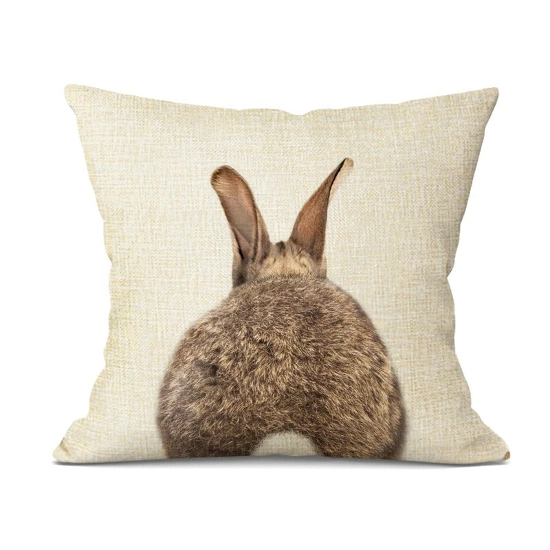 Schattige Dieren Kussenhoes – Speels en Stijlvol Accessoire voor Elk Interieur