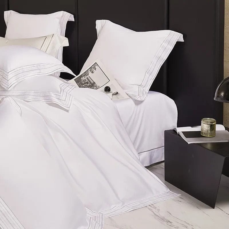 Luxxe White – Luxe Wit Dekbedovertrek van Egyptisch Katoen