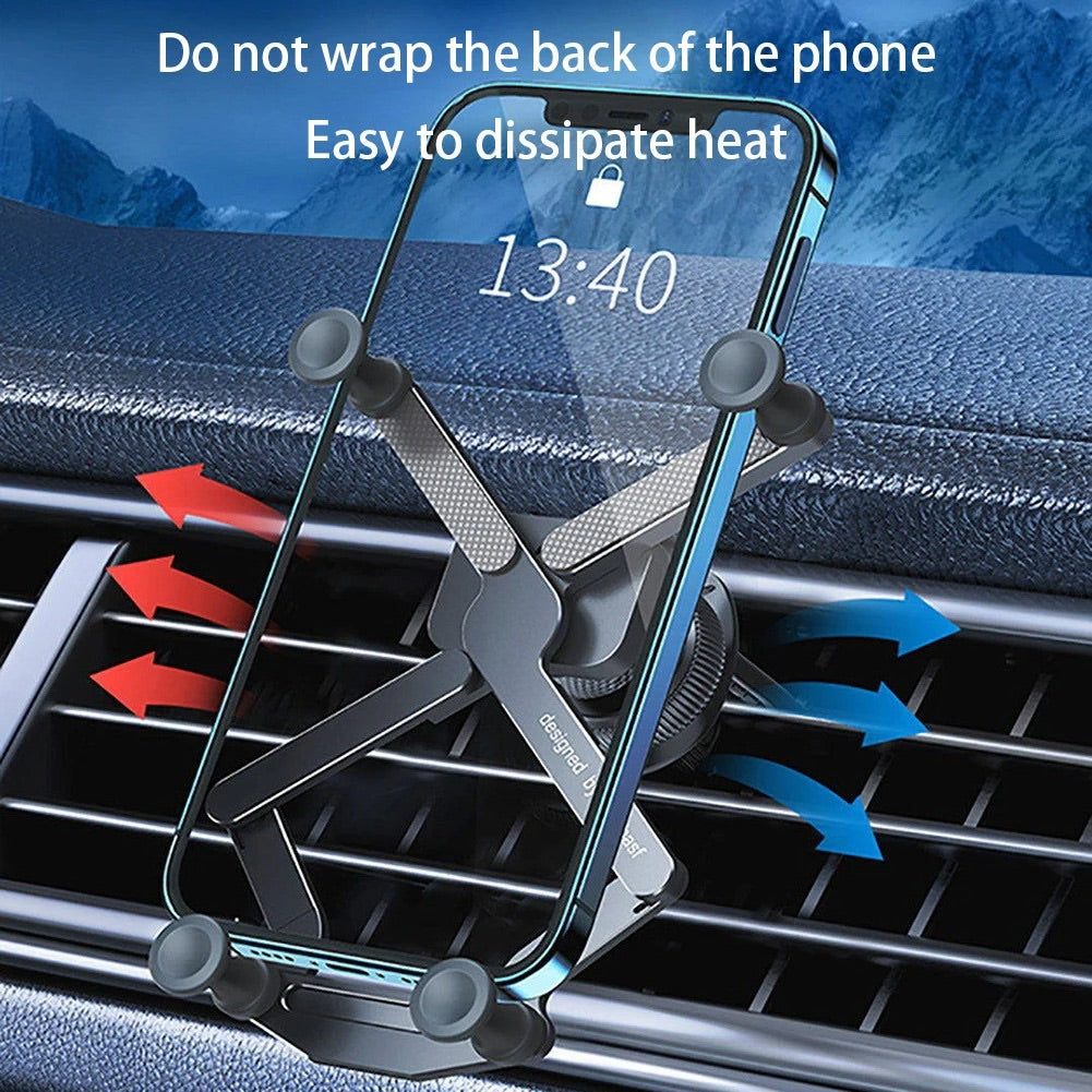 Brona Holder - Verstelbare 360° Telefoonhouder voor Auto