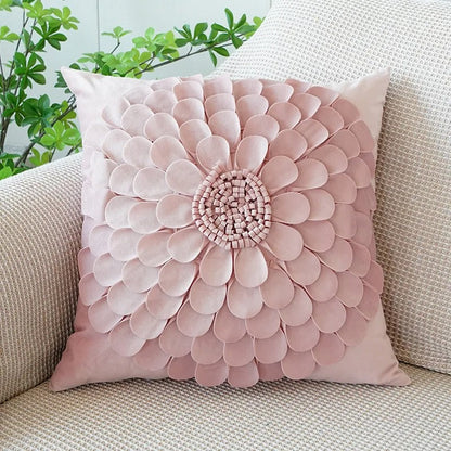 VelourVista Kussenhoes - Schattig Roze Konijn Kussen voor een Betoverend Interieur