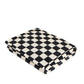 Tessellé Throw – Luxe Coral Velvet Plaid