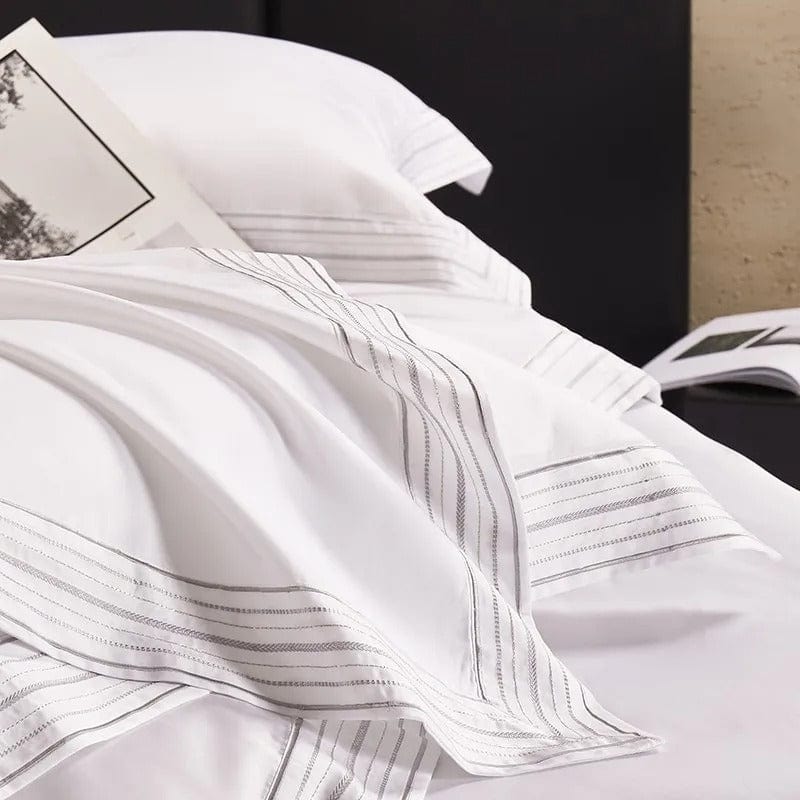 Luxxe White – Luxe Wit Dekbedovertrek van Egyptisch Katoen