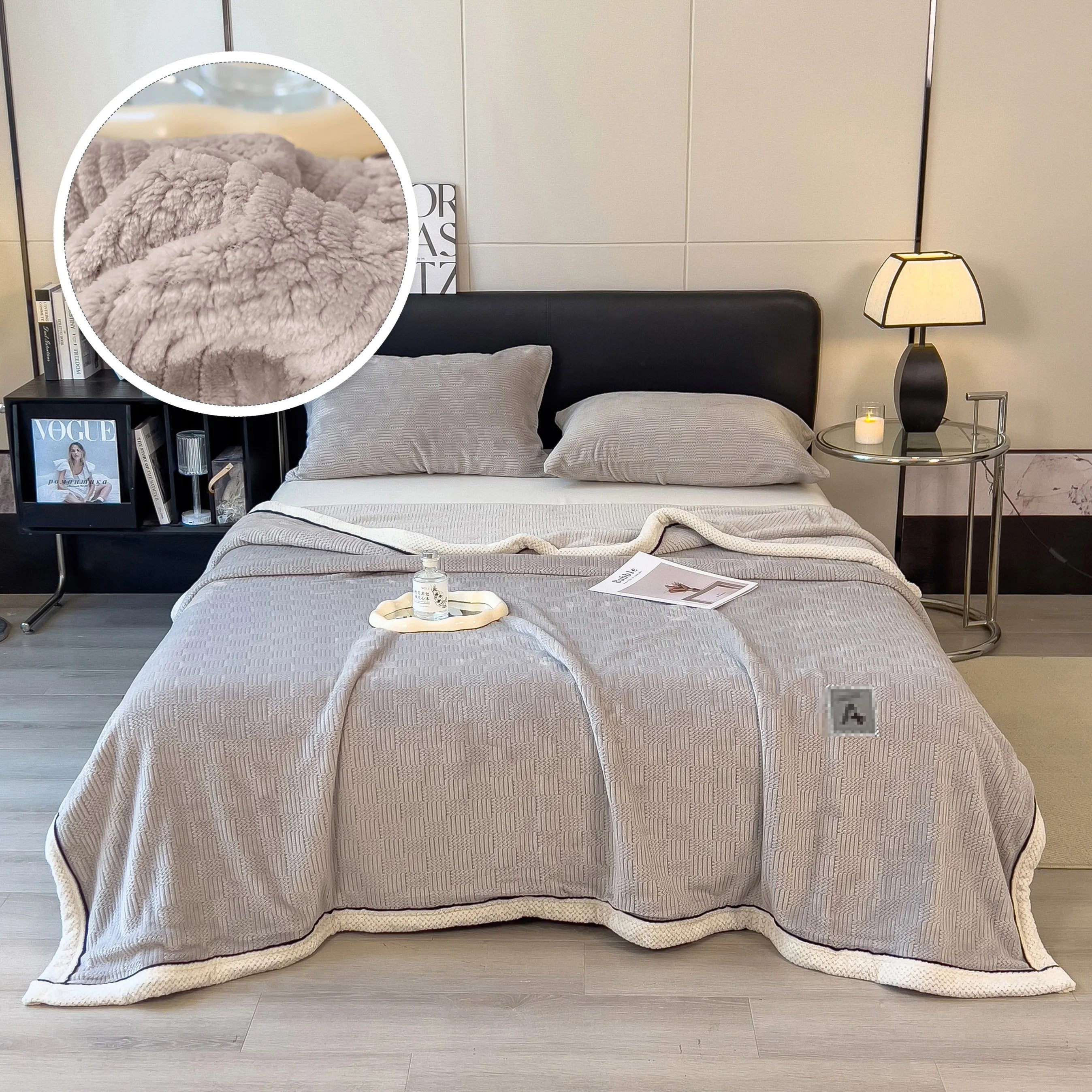 CoralFleece Luxe Deken – Zacht en Warm voor je Woonkamer