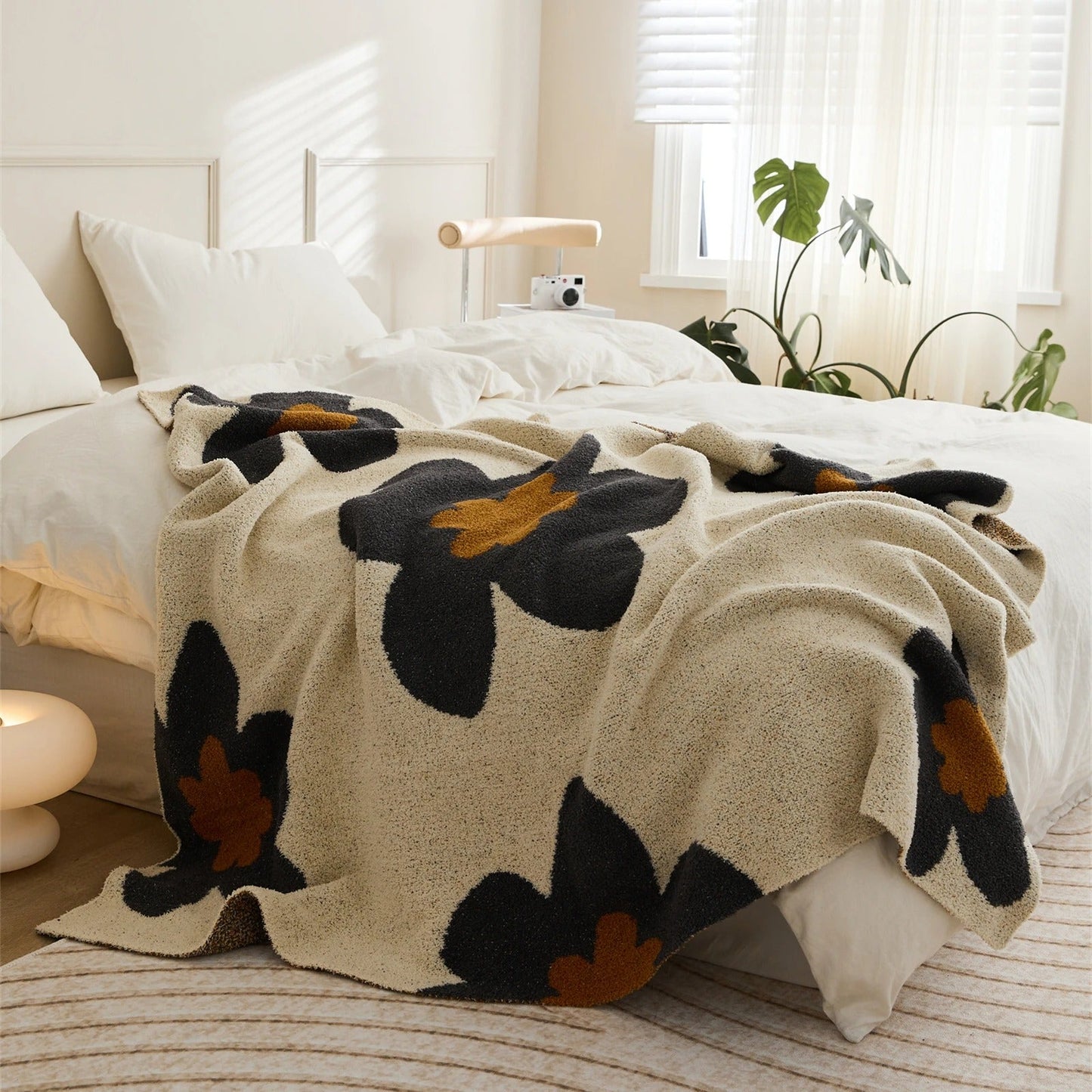 FloralSoft - Luxe Microvezel Deken voor Ultiem Comfort