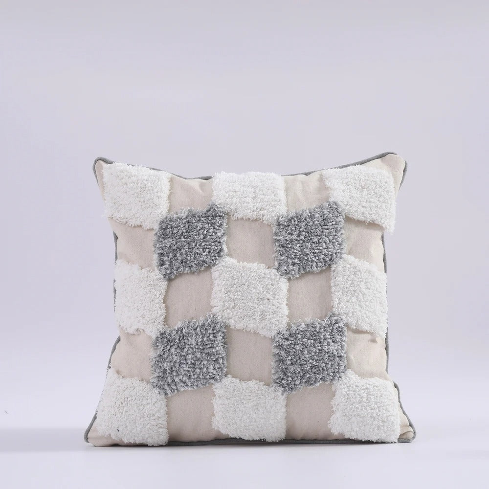 Boho Tufted Kussenhoes - Marokkaanse Flair voor Jouw Interieur