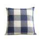 Harmonie Home Kussenhoes - Tijdloze Ruit Kussenhoes voor Elk Interieur