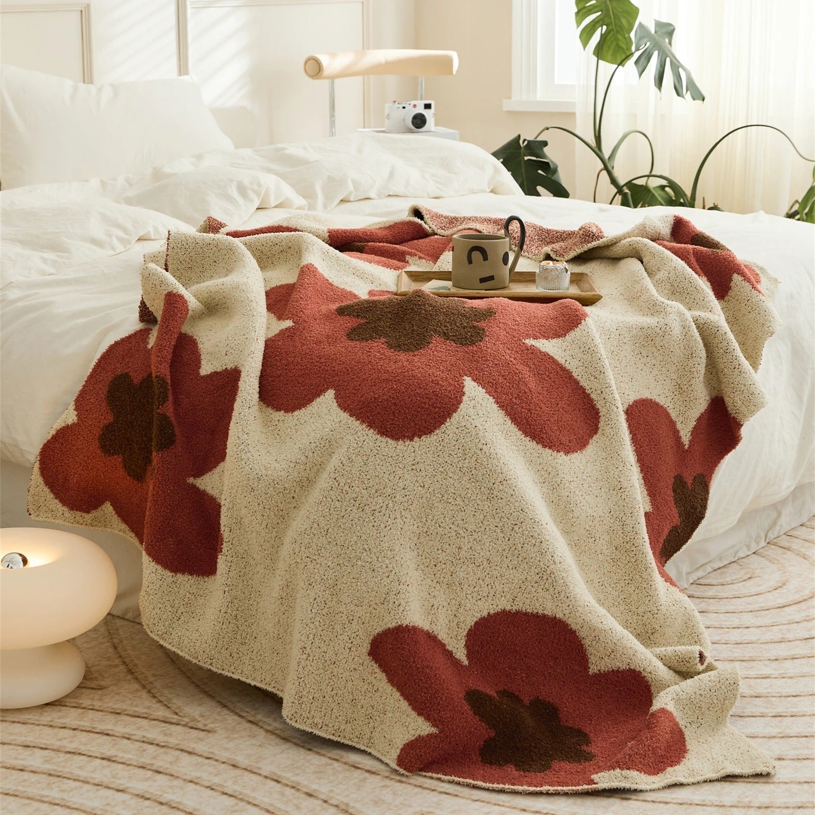 FloralSoft - Luxe Microvezel Deken voor Ultiem Comfort