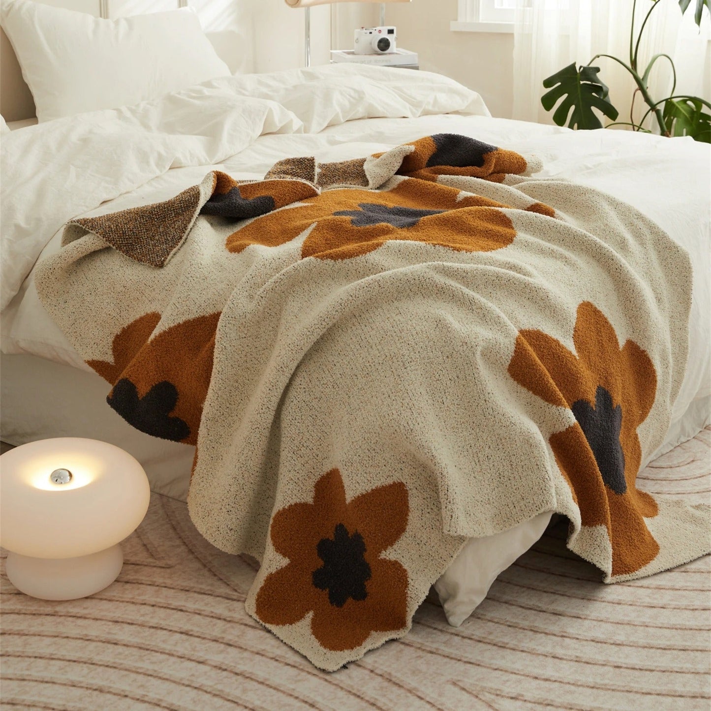 FloralSoft - Luxe Microvezel Deken voor Ultiem Comfort