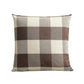 Harmonie Home Kussenhoes - Tijdloze Ruit Kussenhoes voor Elk Interieur