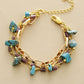 Isabelle Bracelet - Elegante Turkoois en Opaal