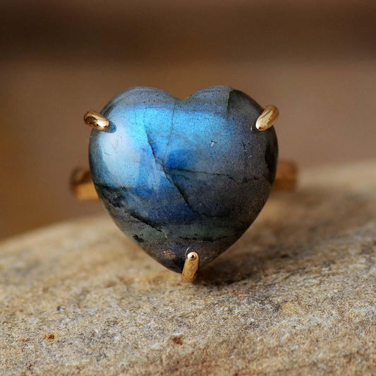 HealingGem Ring - Elegante Edelsteen Sieraden
