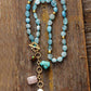 Maris Necklace – Elegante Oceaandruppel Mala Ketting