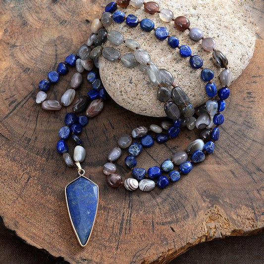 Aurealis Mala Necklace - Beschermende Sieraden voor Innerlijke Rust
