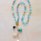 Maris Necklace – Elegante Oceaandruppel Mala Ketting