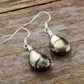 Elara Drop Earrings – Unieke Reflecterende Pyriet Sieraden