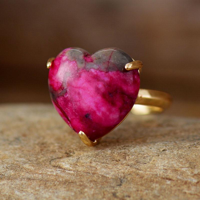 HealingGem Ring - Elegante Edelsteen Sieraden