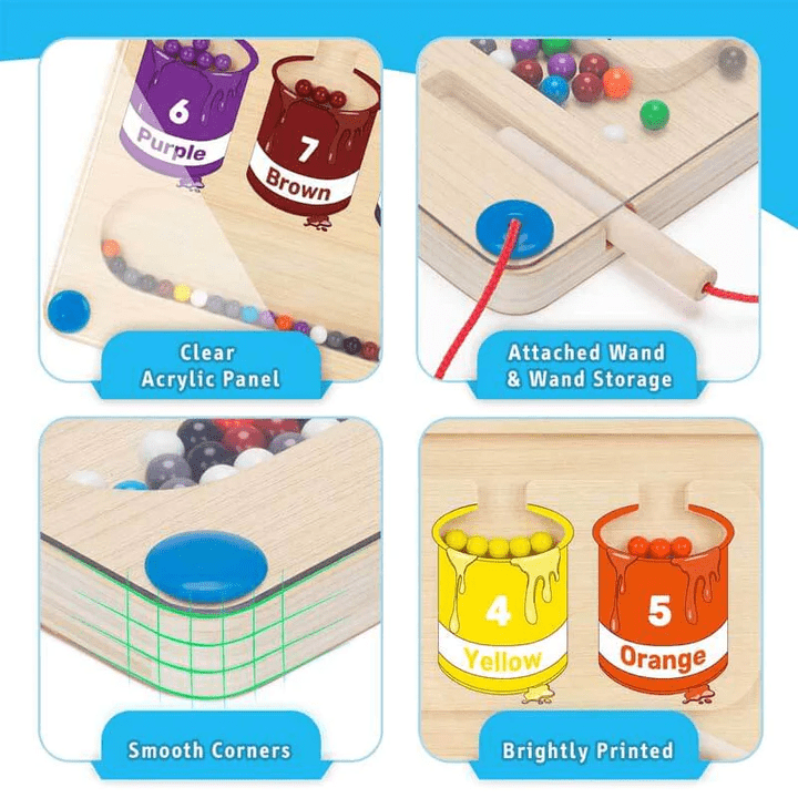 MagneticMaze Game – Educatief Leerdoolhof voor Kinderen