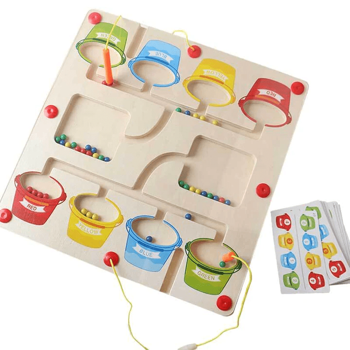 MagneticMaze Game – Educatief Leerdoolhof voor Kinderen