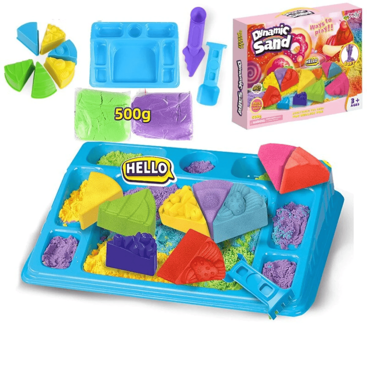 CreativePlay Sand Set – Fantasievolle Zand Speelset