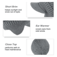 SmartKnit Beanie – Geïsoleerde Oorwarmers