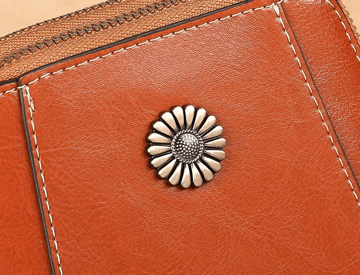LeatherVibe - Elegante Leren Crossbody Tas