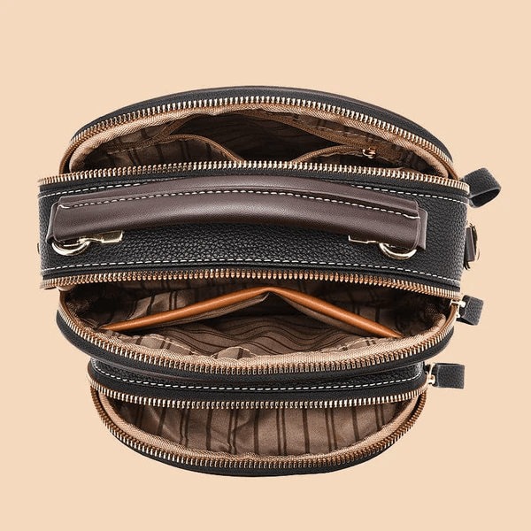 TimelessCharm - Elegante Leren Crossbodytas voor Elke Dag