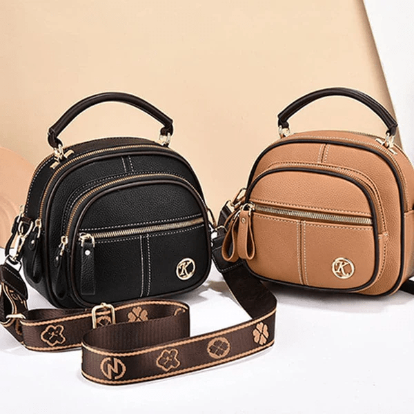 TimelessCharm - Elegante Leren Crossbodytas voor Elke Dag