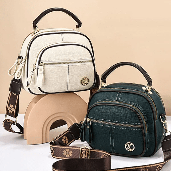 TimelessCharm - Elegante Leren Crossbodytas voor Elke Dag