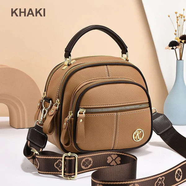TimelessCharm - Elegante Leren Crossbodytas voor Elke Dag