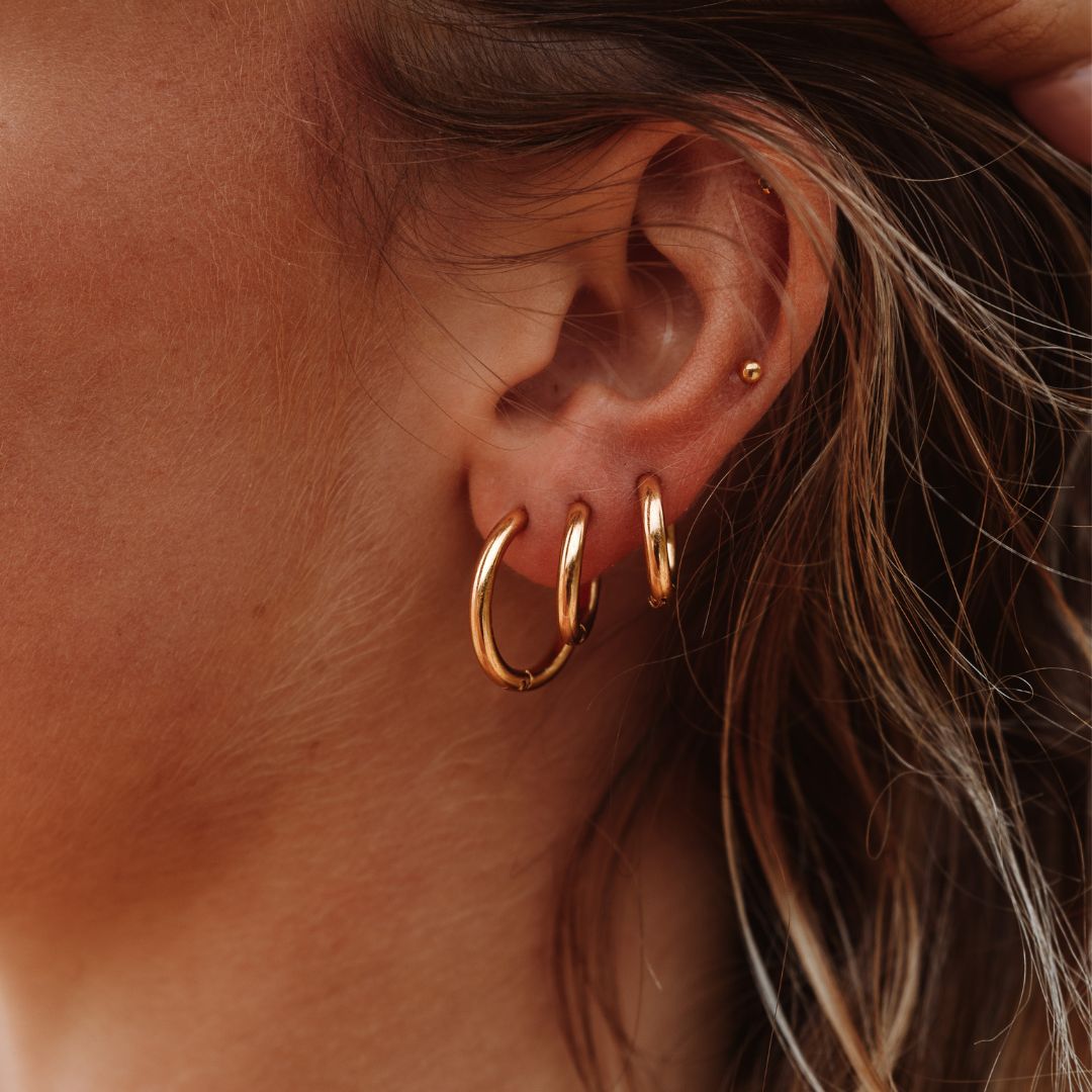Celeste Hoop Earrings – Tijdloos Elegante Oorbellen