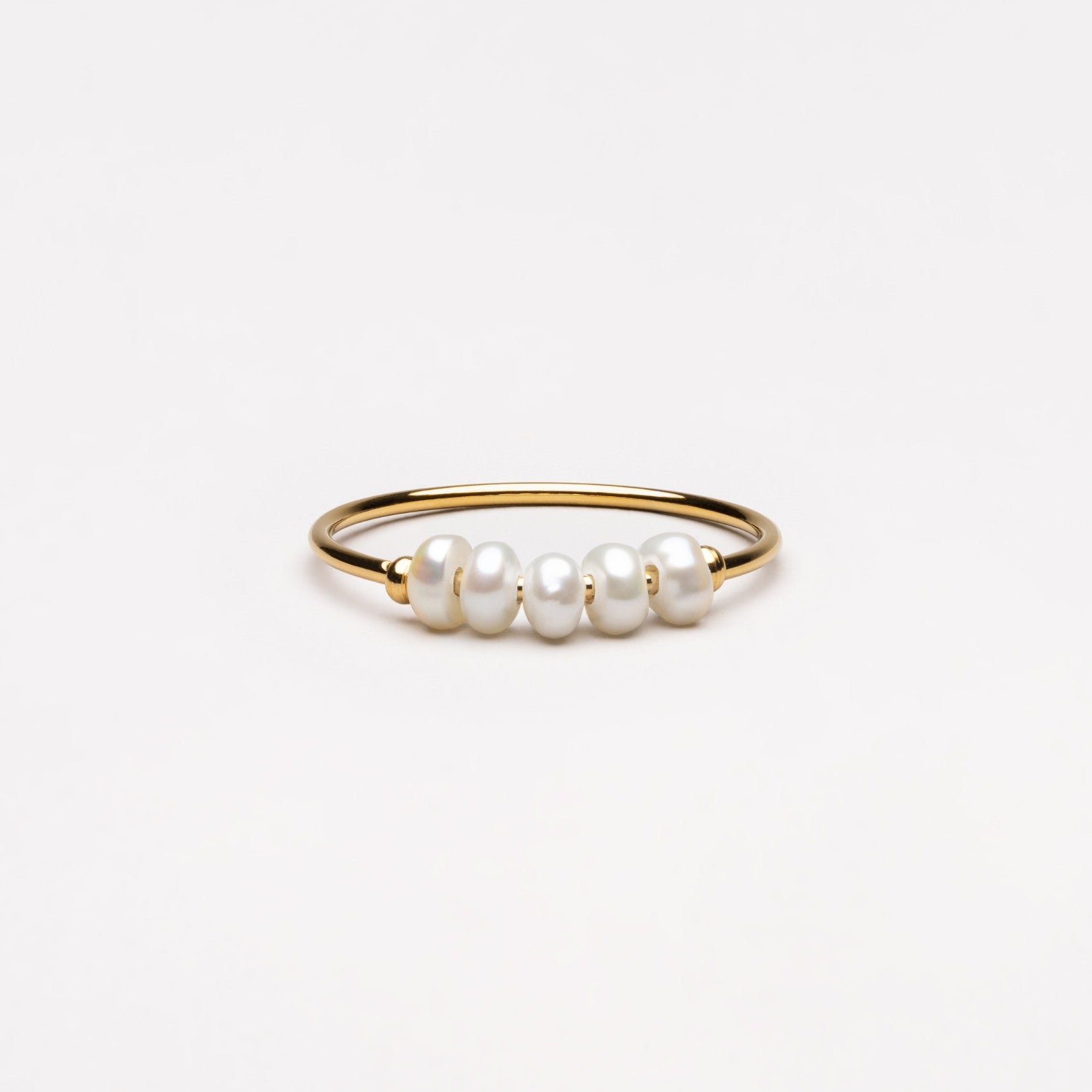 Chic Isolde Mini Pearl Ring - Elevate Your Style!