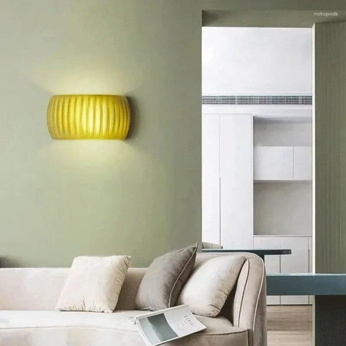Luxe Art Deco Wandlamp van Resin - Verlicht je Interieur