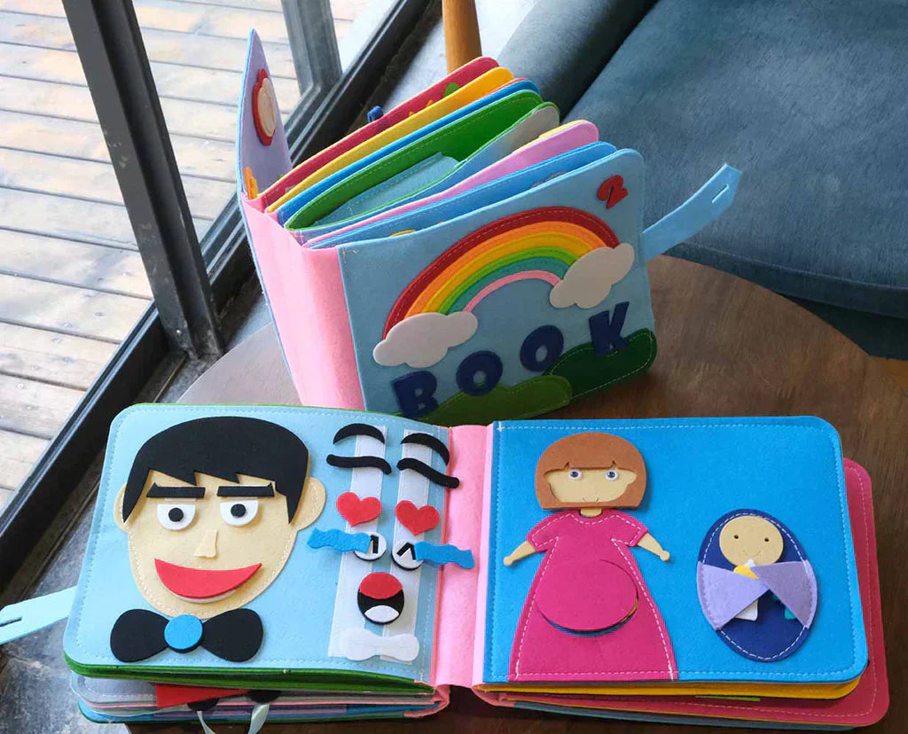AdventureTales - Creatief Montessori Viltboek