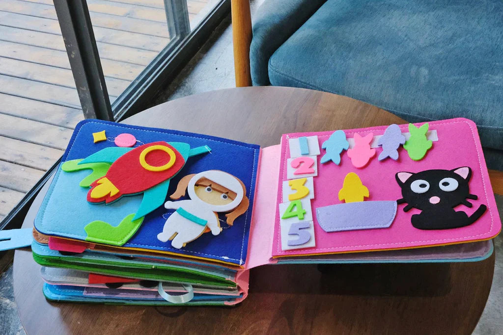 AdventureTales - Creatief Montessori Viltboek