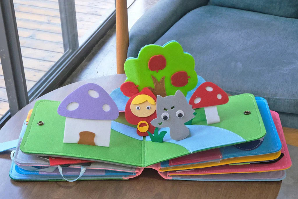 AdventureTales - Creatief Montessori Viltboek