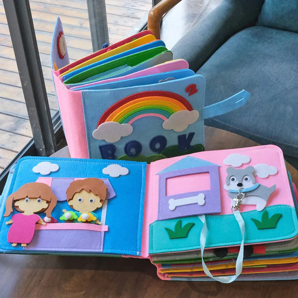 AdventureTales - Creatief Montessori Viltboek