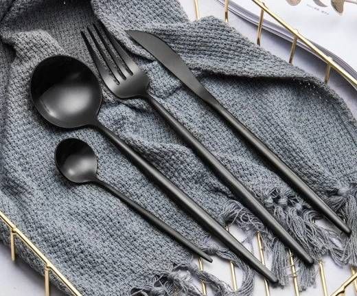 Luxe Roestvrijstalen Bestekset: Stijlvol Dineren voor Elke Gelegenheid