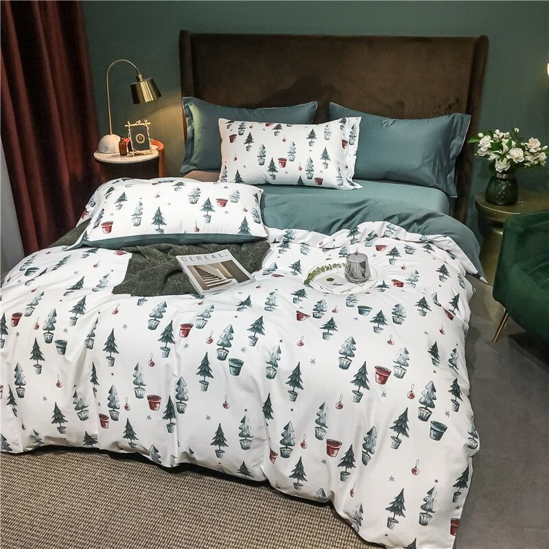 Christmas Milestone Bedding Set – Luxe Feestelijke Slaapervaring