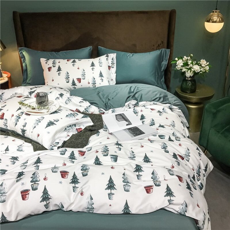 Christmas Milestone Bedding Set – Luxe Feestelijke Slaapervaring