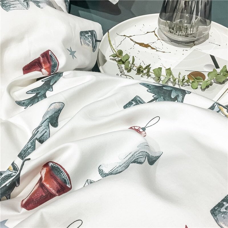 Christmas Milestone Bedding Set – Luxe Feestelijke Slaapervaring