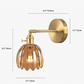 RetroLume – Tulpenvormige Glazen Wandlamp met Vintage Charme