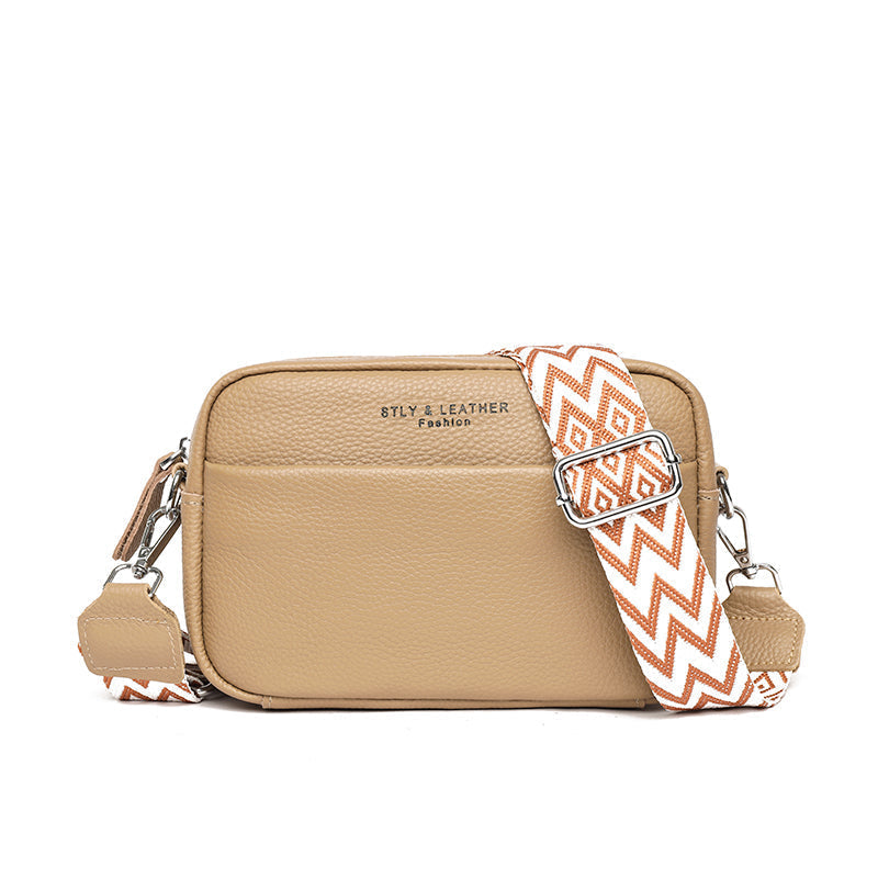 AvaBag – Elegante Leren Schoudertas voor Dames