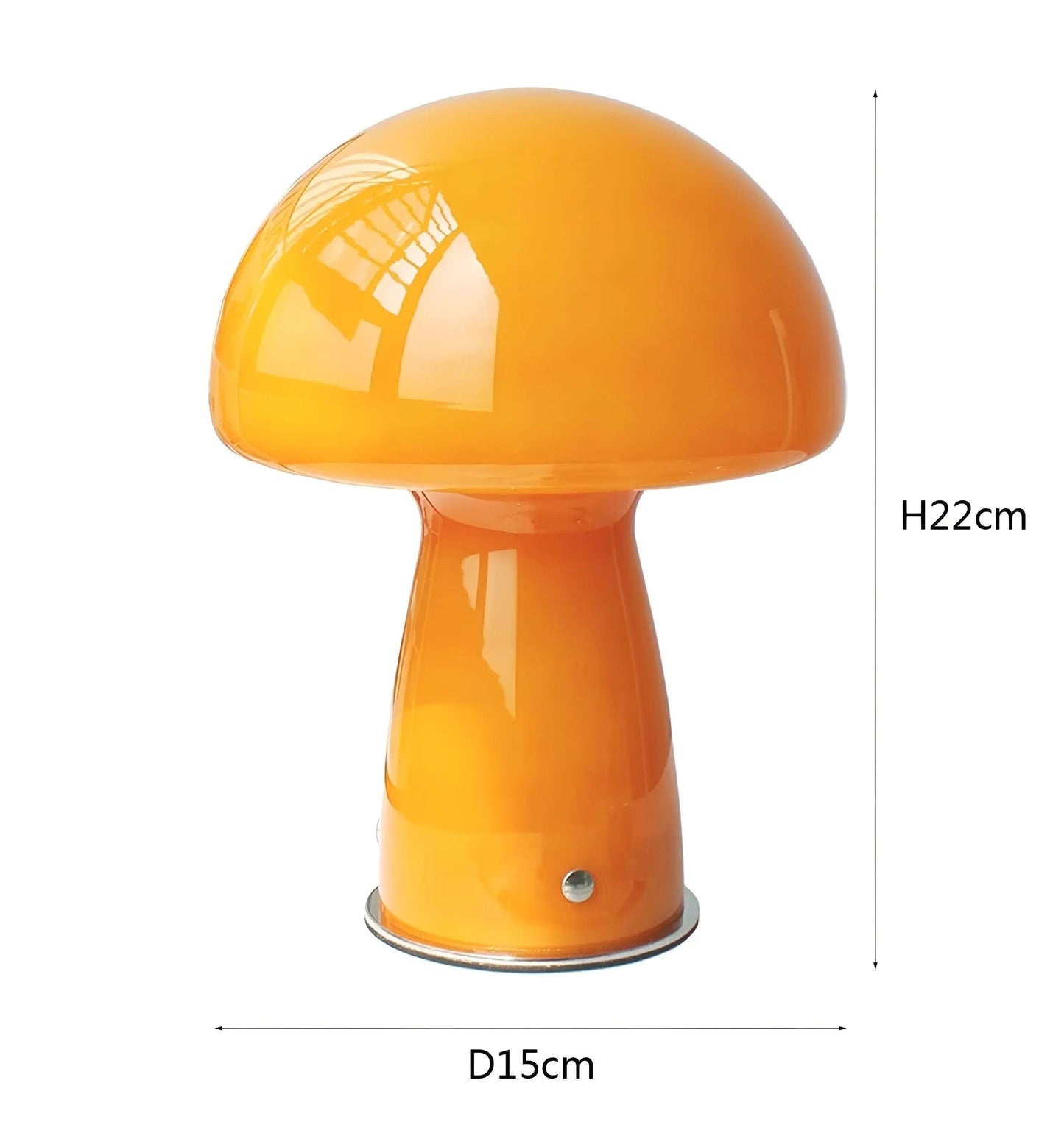 Scandinavische LED Paddenstoel Lamp - Elegantie en Warmte voor Jouw Interieur