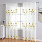 NatureGlow Curtains - Rustieke Zonnebloemen Gordijnen voor Thuis