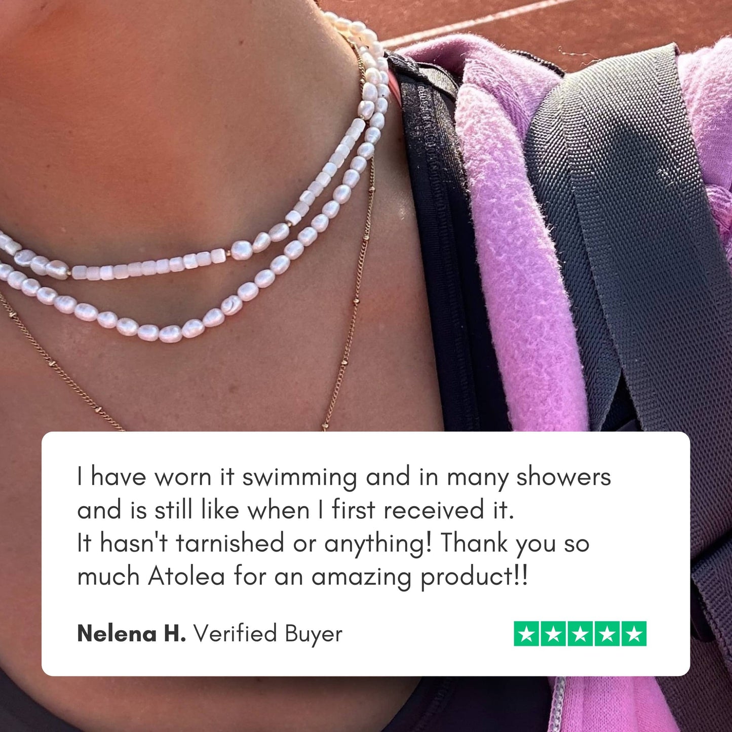 Amélie Freshwater Pearl Choker